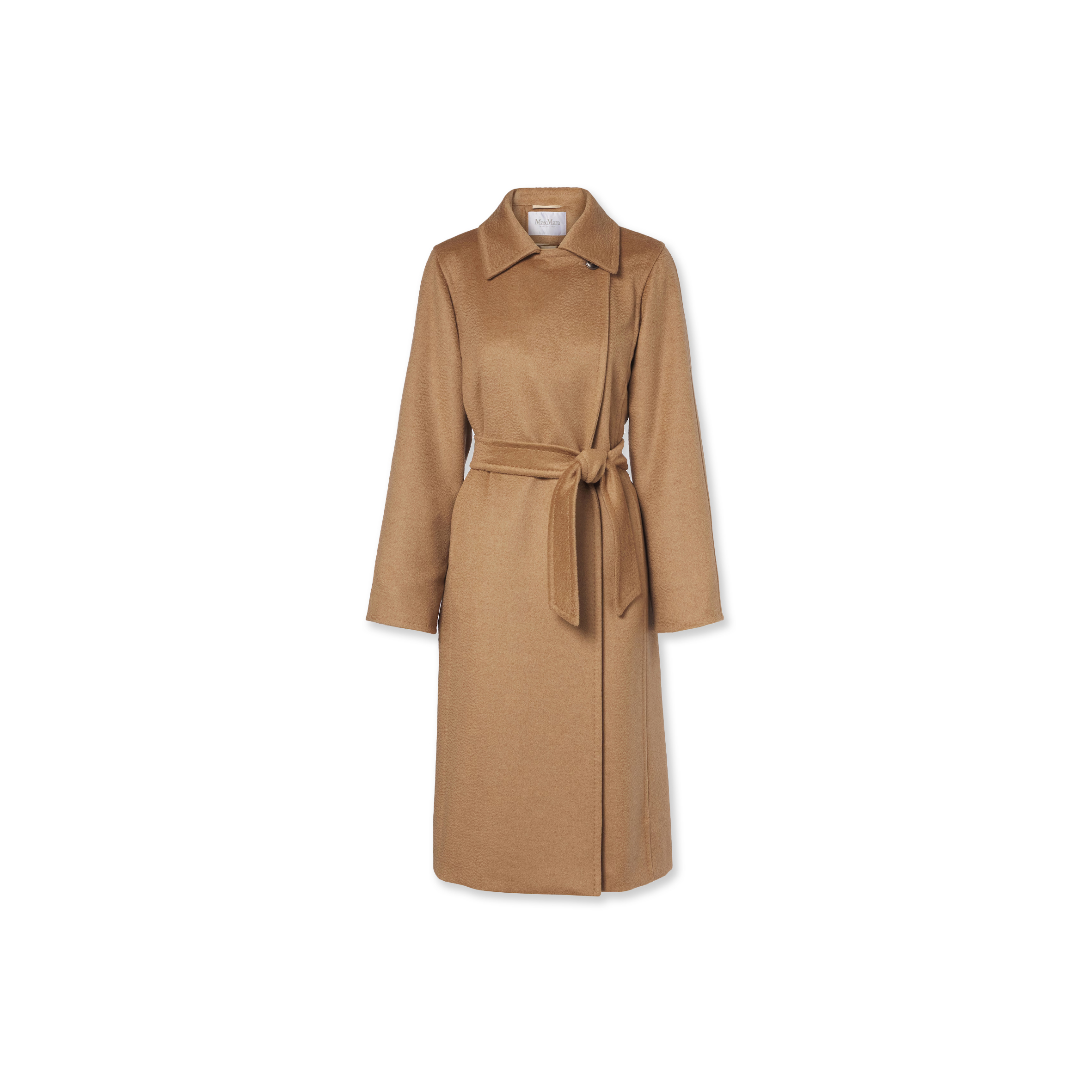 MAX MARA MANUELA ICON CAMEL HAIR COAT 6016171906006